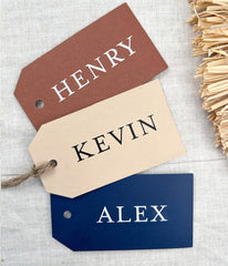 Groomsman Gift Tags, Best Man Name Tags, Printed Groomsmen Gift Tags, Personalized Gift Tags with Holes, No String Included